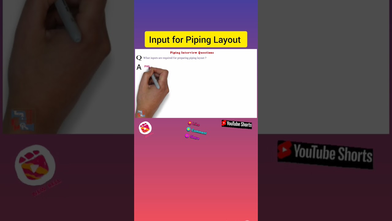 Input for Piping Layout | #shorts | Piping Mantra | #piping #oilandgas #pipingsystem #latest