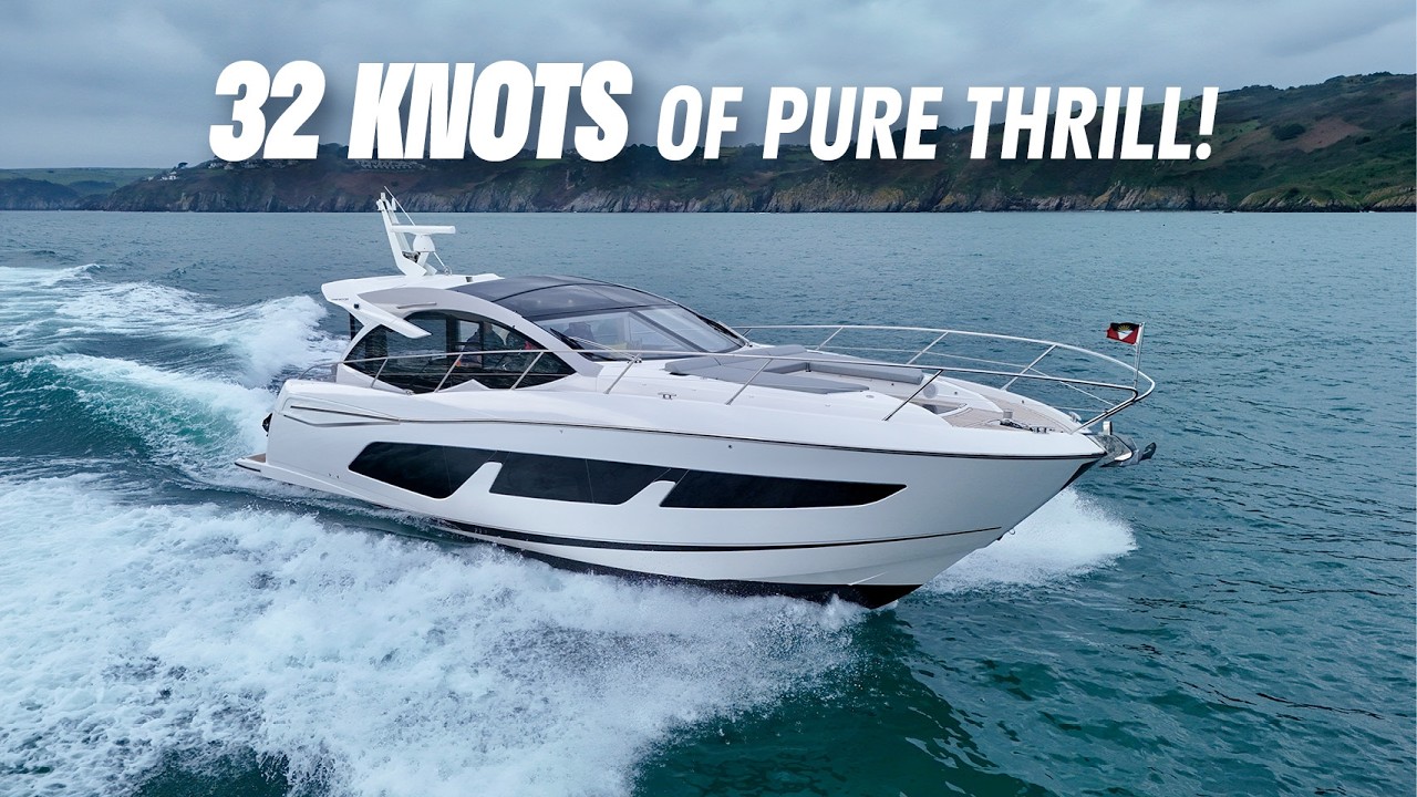 Sunseeker Predator 50 “Blue Crew” for Sale | Full Yacht Tour and Sea Trail | Sunseeker Brokerage