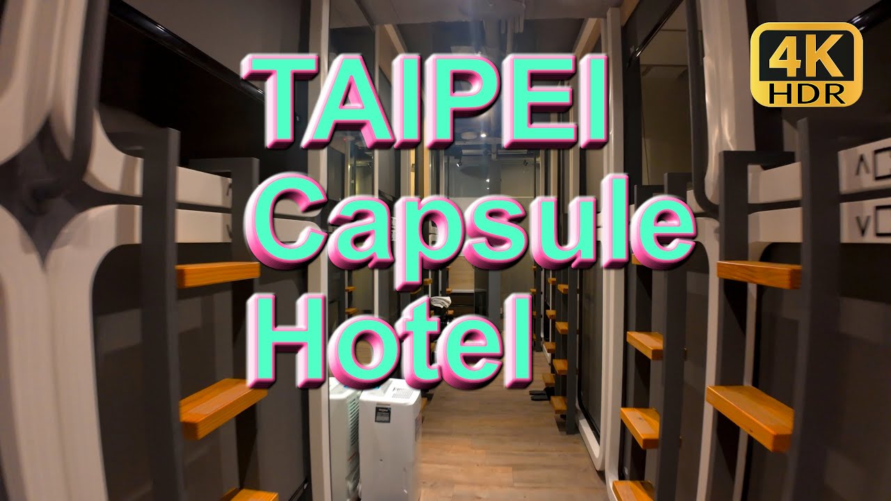 Experiencing Capsule Living: A Night at Taiwan Youth Hostel in Taipei Station