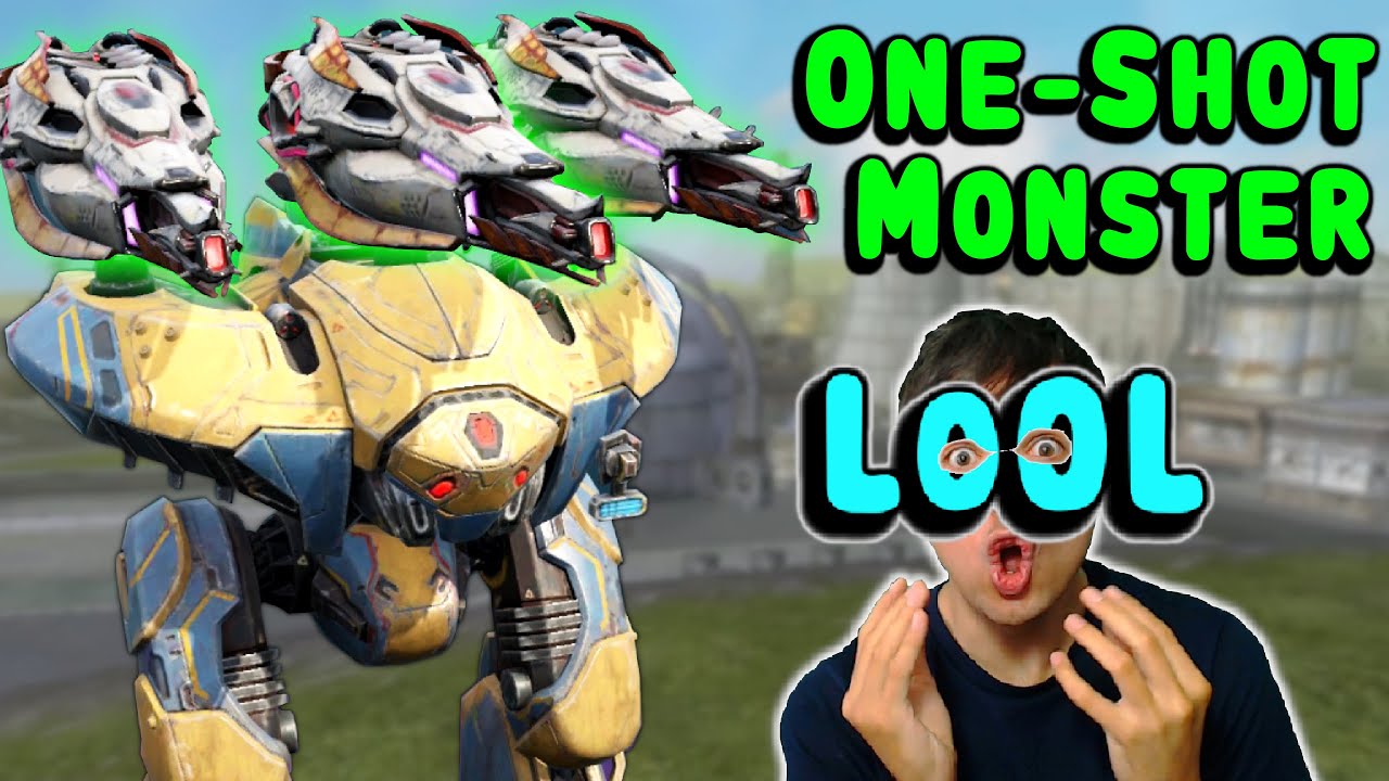 ONE-SHOT Almost Everything! New Glaive Sharanga War Robots Gameplay WR