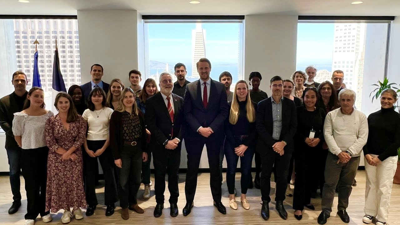 Rencontre avec les agents du Consulat général de France à San Francisco