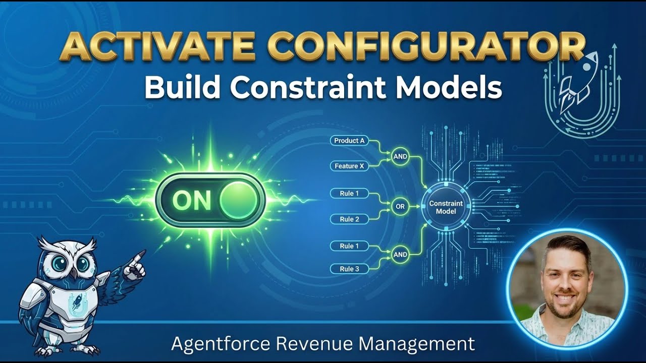 Salesforce Revenue Cloud Advanced Configurator – Initial Setup & Two Real-World Constraint Models