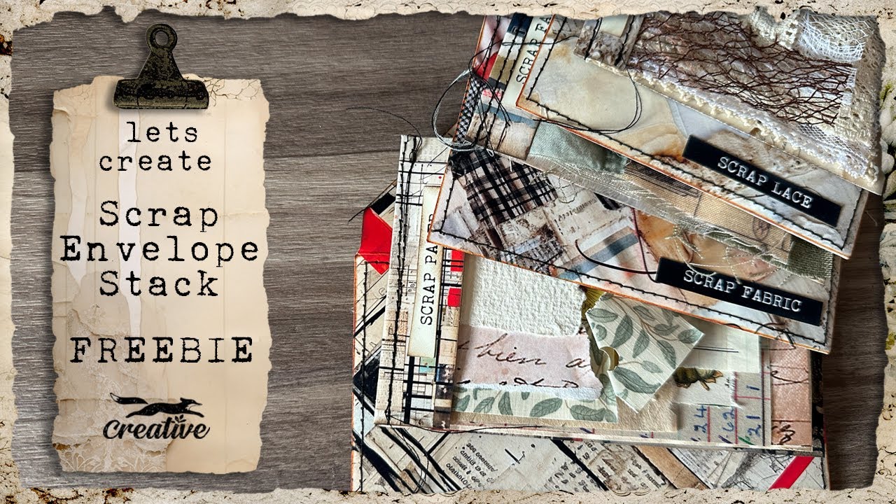 Scrap Envelope Stack: Get them for FREE!