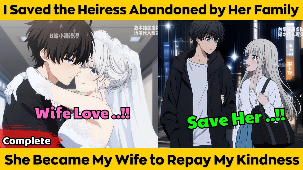 COMPLETED | I Saved the Heiress Abandoned by Her Family - She Became My Wife to Repay My Kindness