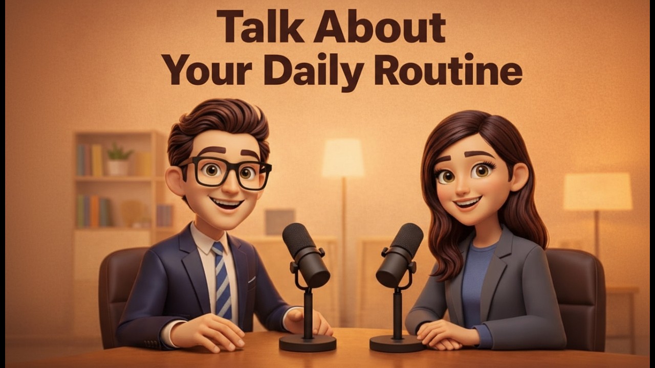 Daily Routine in English Conversation | Speak About Your Day Naturally