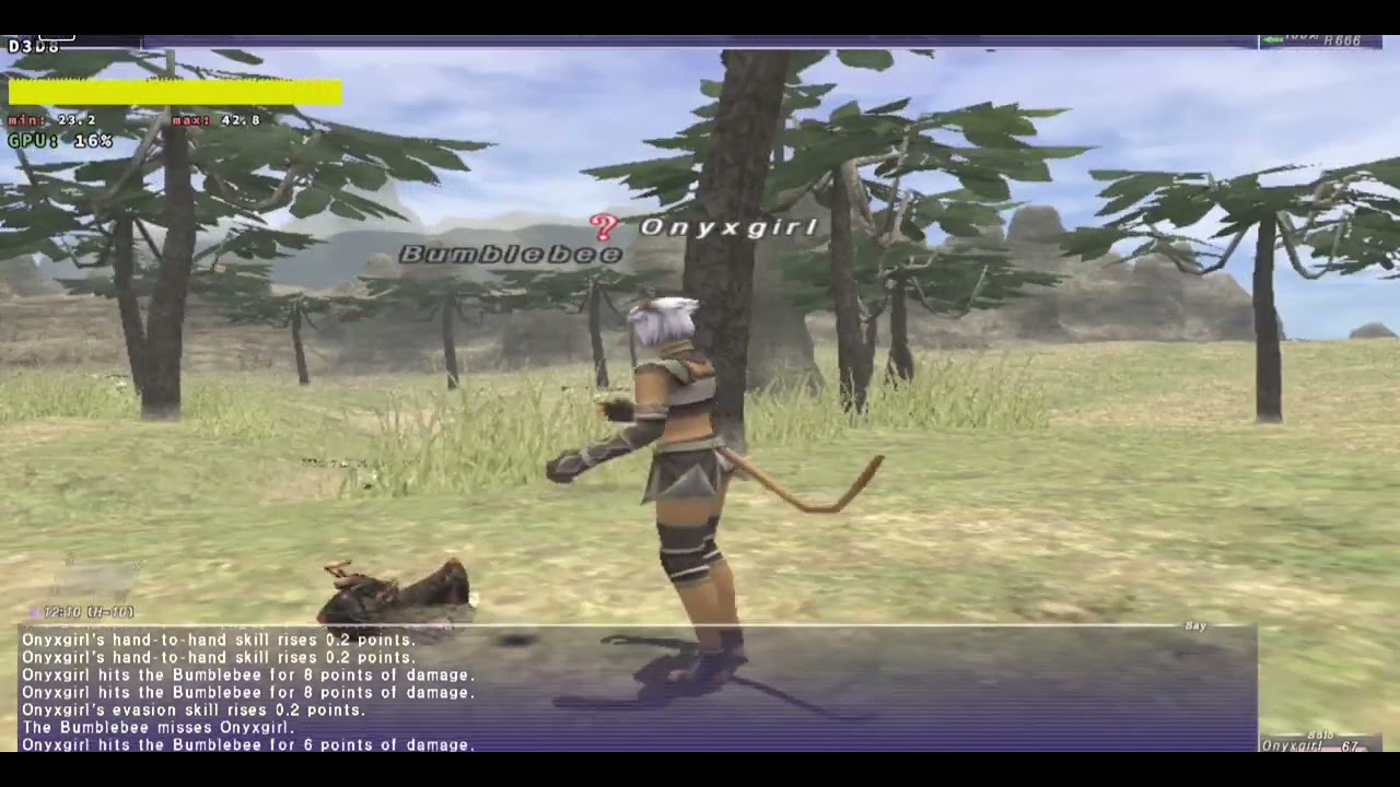 FFXI Gameplay footage on AYN Thor