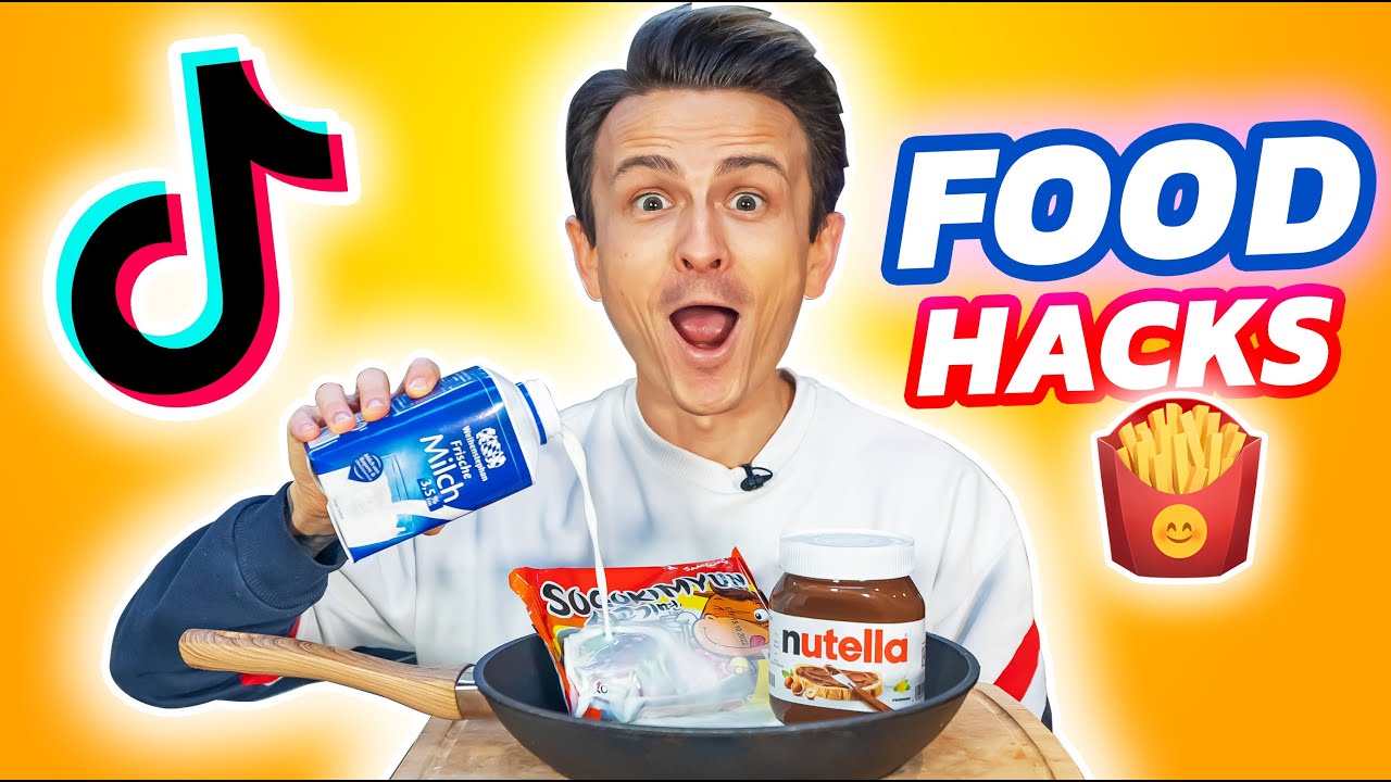 Virale TikTok FOOD HACKS ausprobiert 🍟🧇