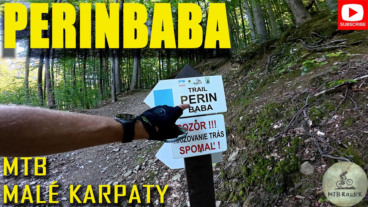Nová dolná pasáž na trailíku Perinbaba / Pezinska Baba / MTB Male Karpaty
