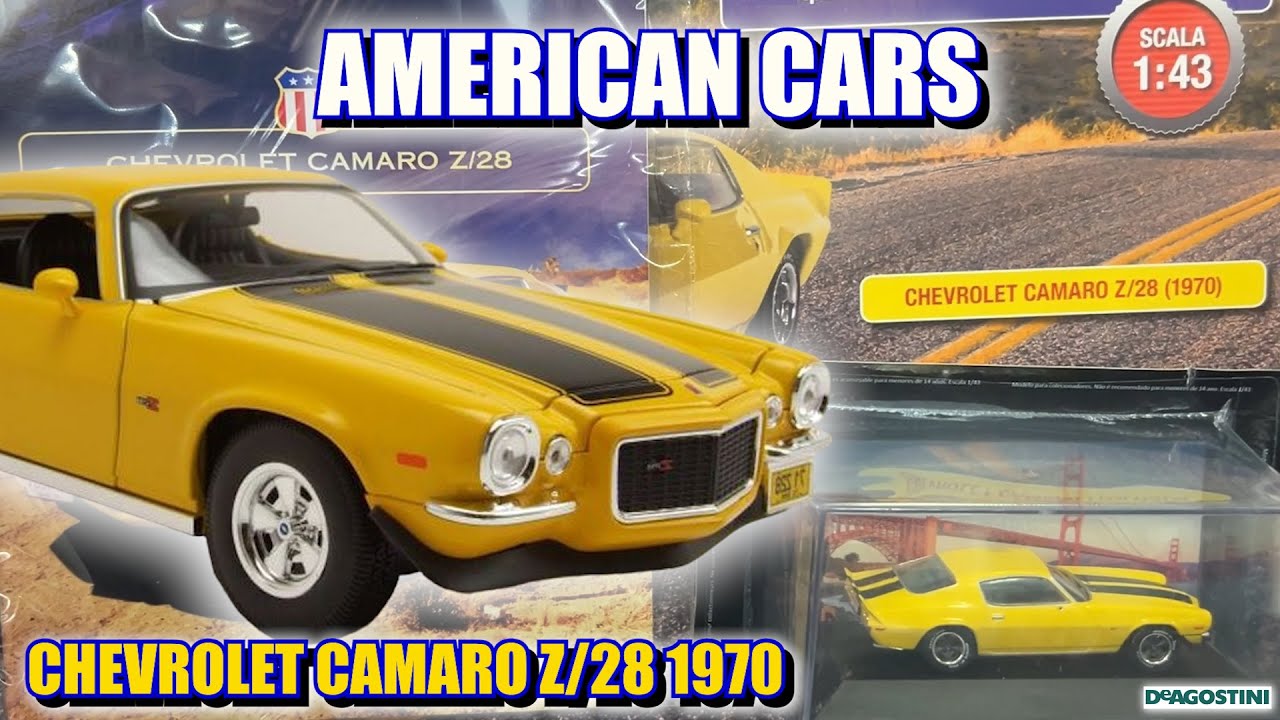 AMERICAN CARS - 1° NUMERO la CHEVORLET CAMARO Z/28 1970! De Agostini | Edicola