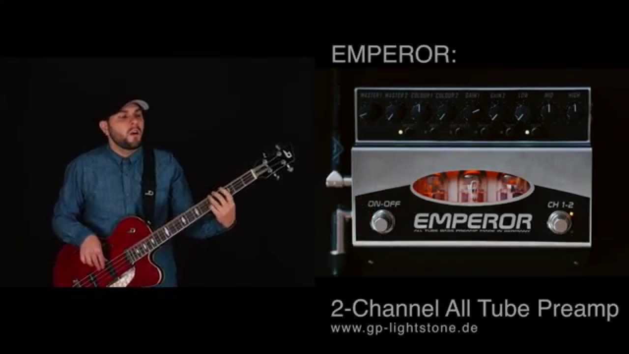 GP LIGHTSTONE EMPEROR - Tube Bass Preamp