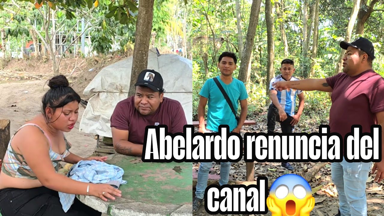 Logre lo que queria dice con orgullo Miguel el dia de hoy Abelardo presento su renuncia del canal😡