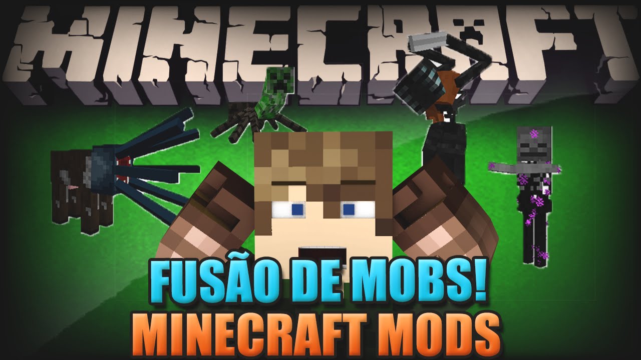 Minecraft MODS: FUS&Atilde;O DE MOBS (MOB FUSION)