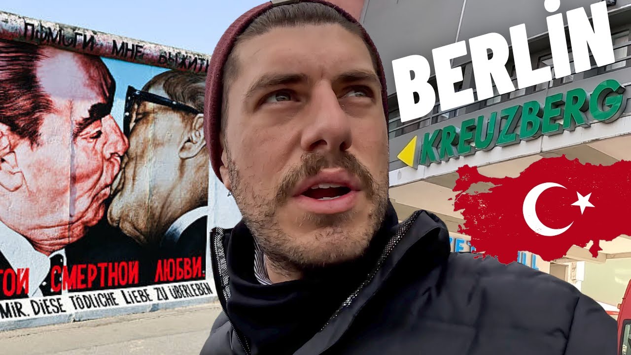 Türkçe Konuşarak Berlin'de 1 GÜN Geçirmek / Almanya, Kreuzberg  -259 🇩🇪