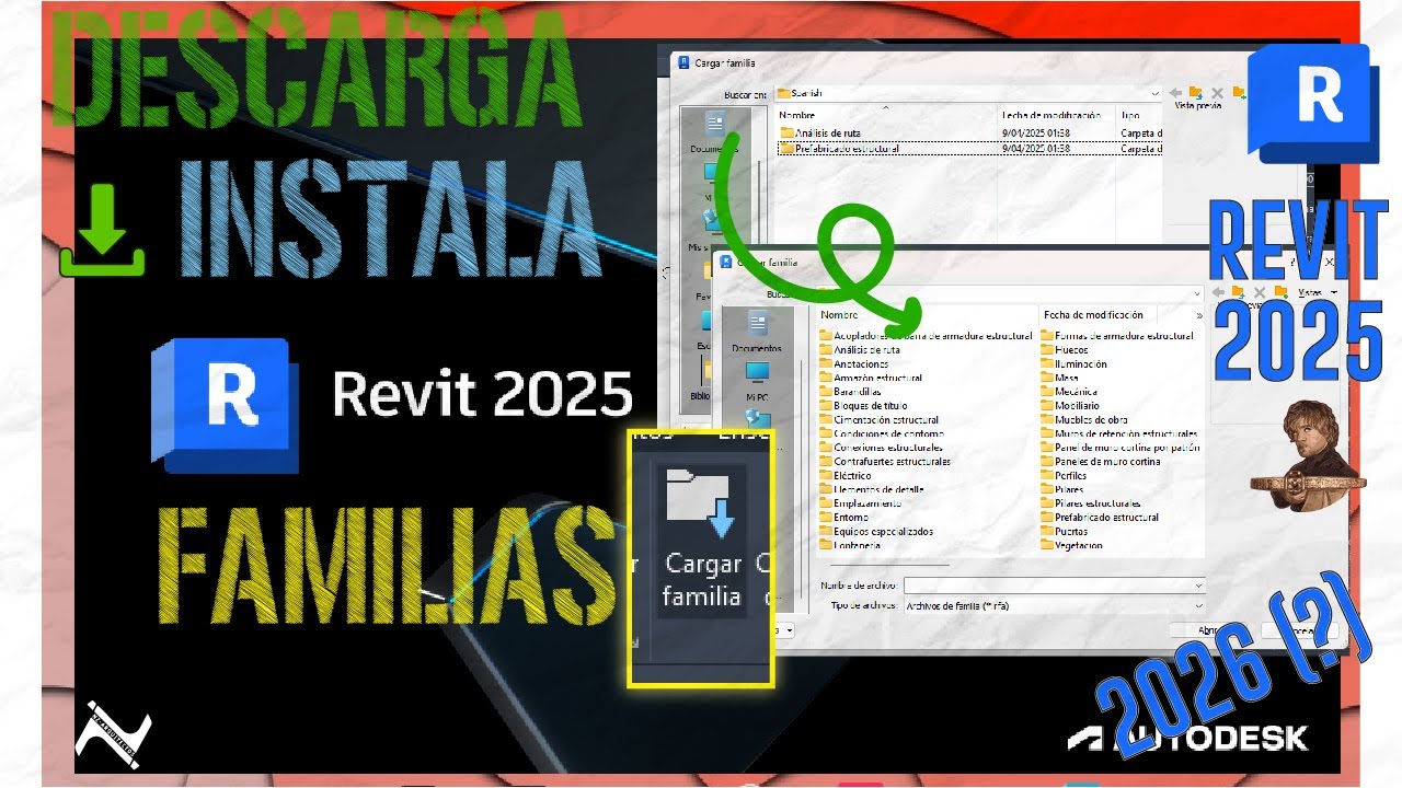 DESCARGA Familias para Revit⬇️⬇️ | 2025 y 2026(?) | Versión estudiante y versión 
