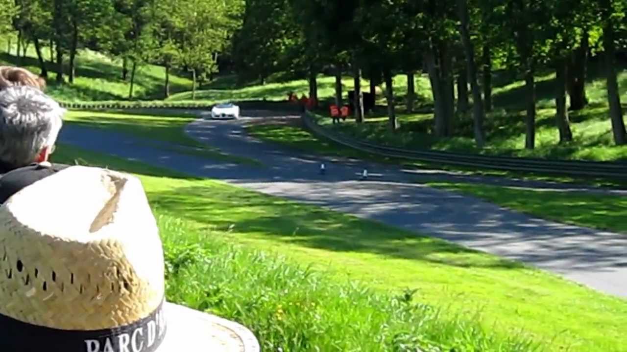 Bugatti veyron at Prescott hill climb