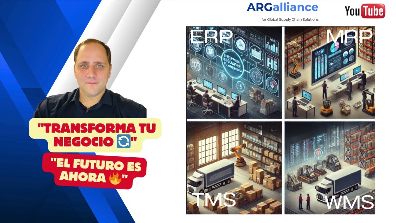 &iquest;Qu&eacute; es un ERP? &iquest;Para qu&eacute; sirve un MRP? &iquest;Qu&eacute; hace un WMS o un TMS?