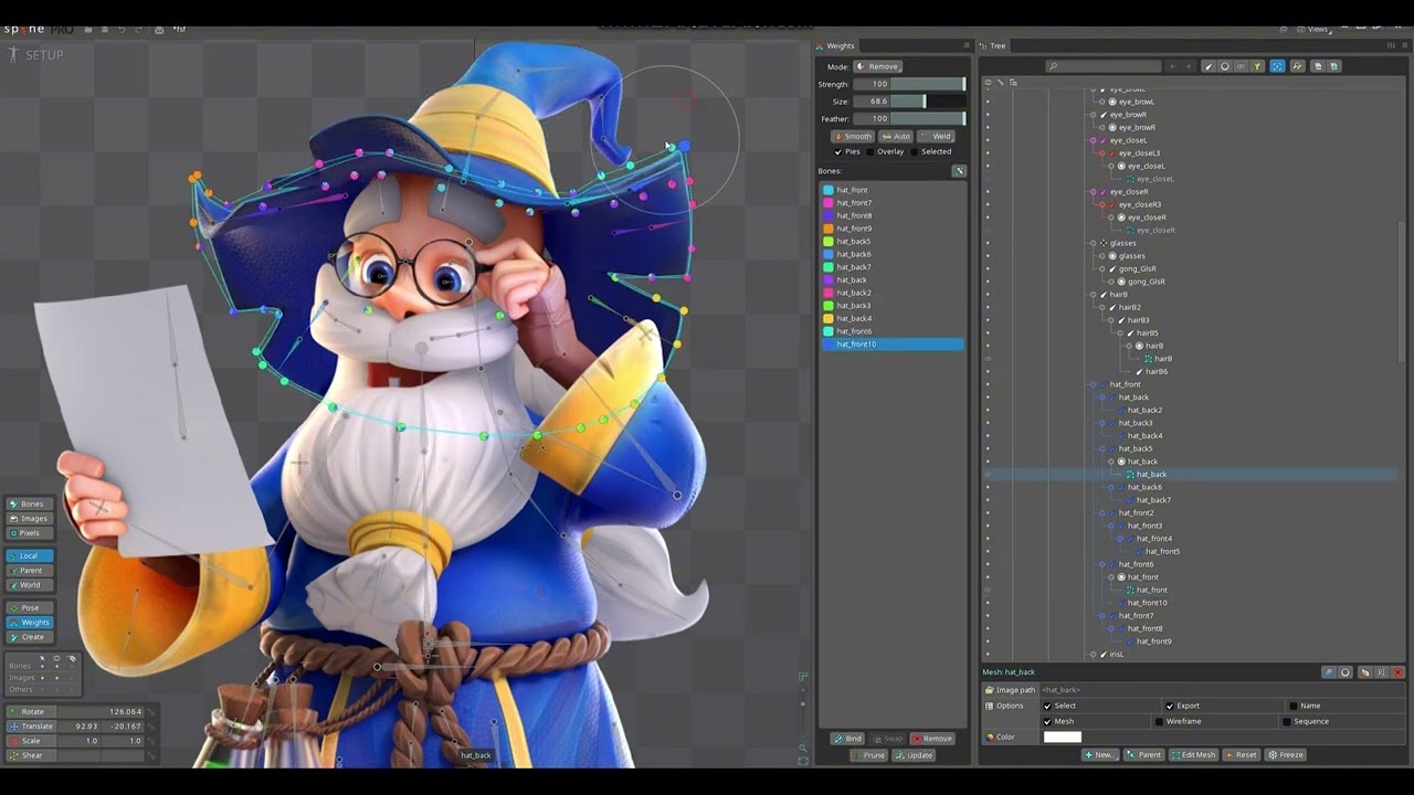 Character animation - Part2_animation 2D spine