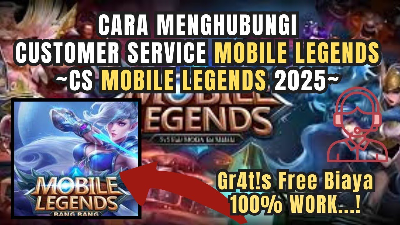 Cara Menghubungi Customer Service Mobile Legends 2025 || Lapor CS Mobile Legends