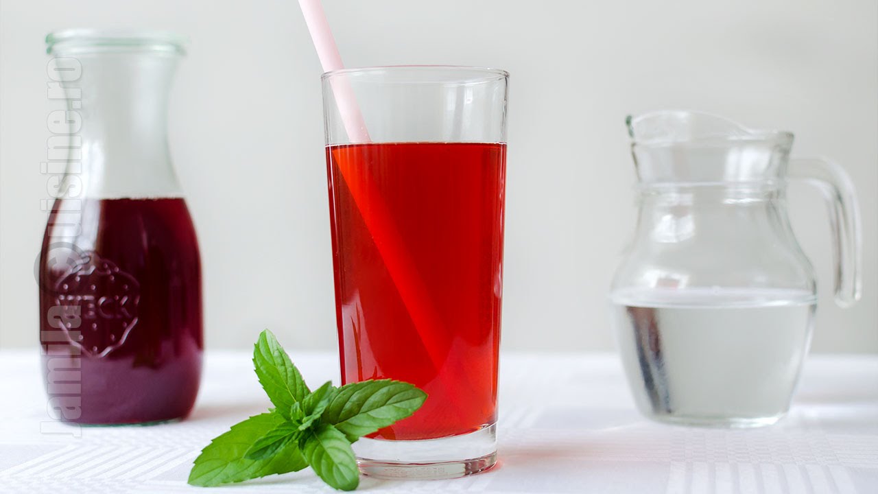 Sirop de capsuni | JamilaCuisine