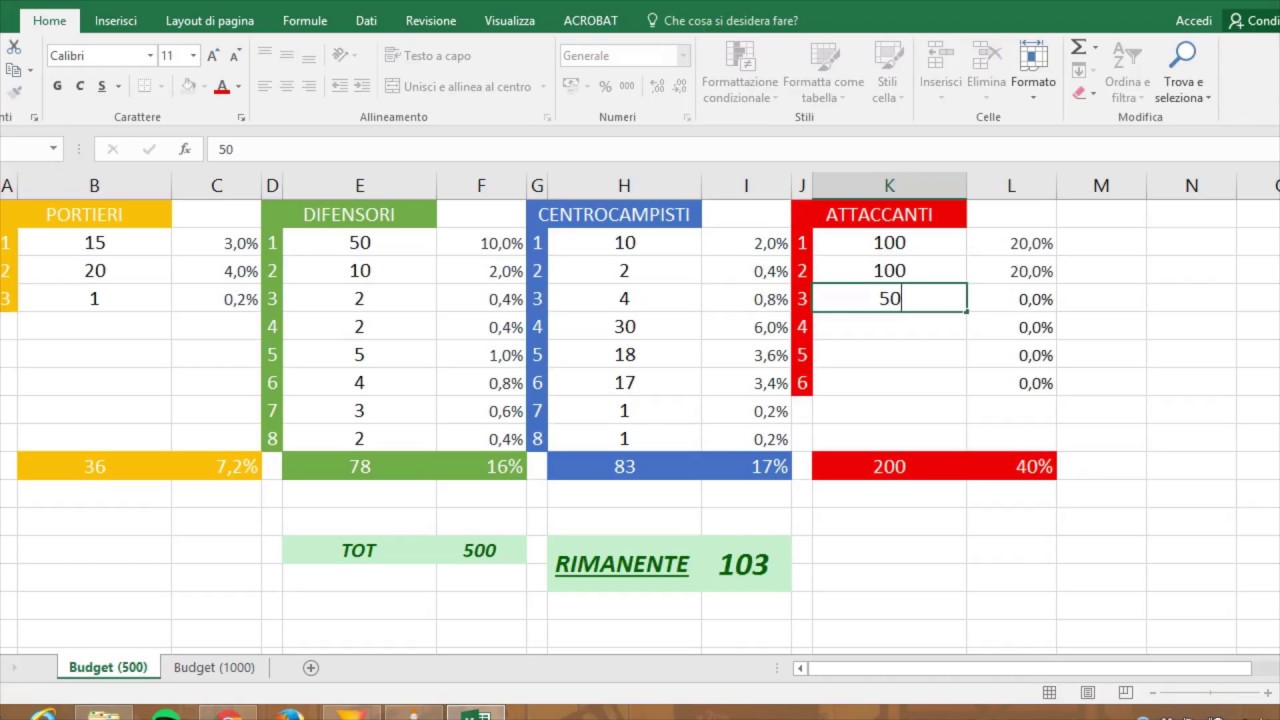 File GESTIONE ASTA (Excel): Tutorial + Download File - Consigli per l'asta perfetta