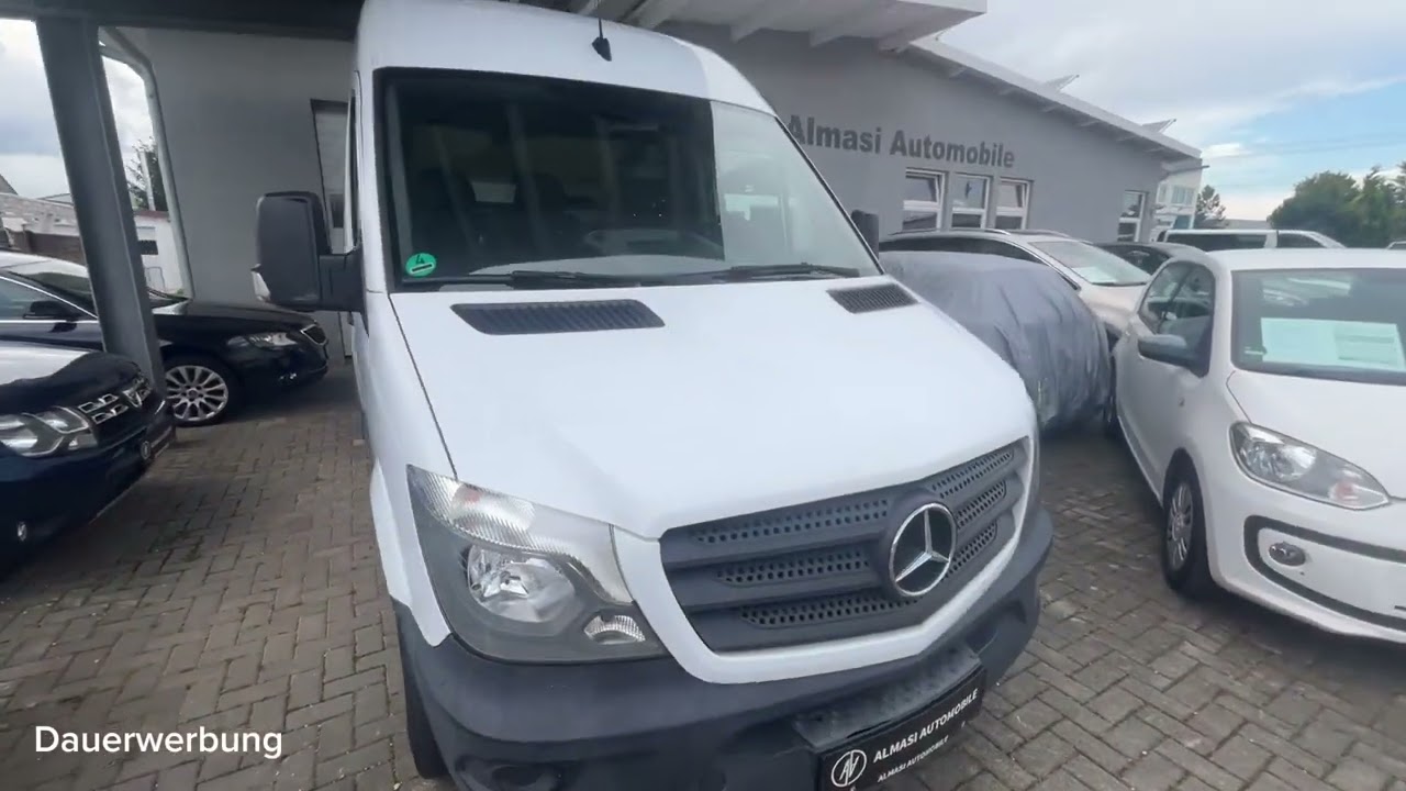 Mercedes-Benz Sprinter 314 CDI aus 1. Hand. 💪 #AlmasiAutomobile #Mercedes #Sprinter #Wohnmobilausbau