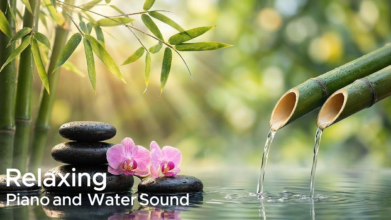 Nature’s Healing Piano | Soft Piano & Water Sounds for Deep Sleep and Relaxation