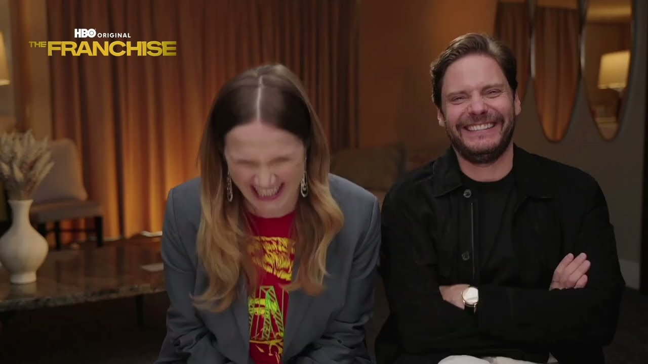 Cracking Up with Jessica Hynes and Daniel Brühl  of ‘The Franchise’