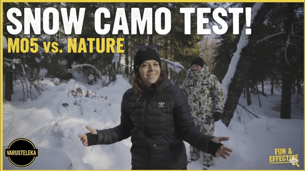 Testing the effectiveness of Snow Camo