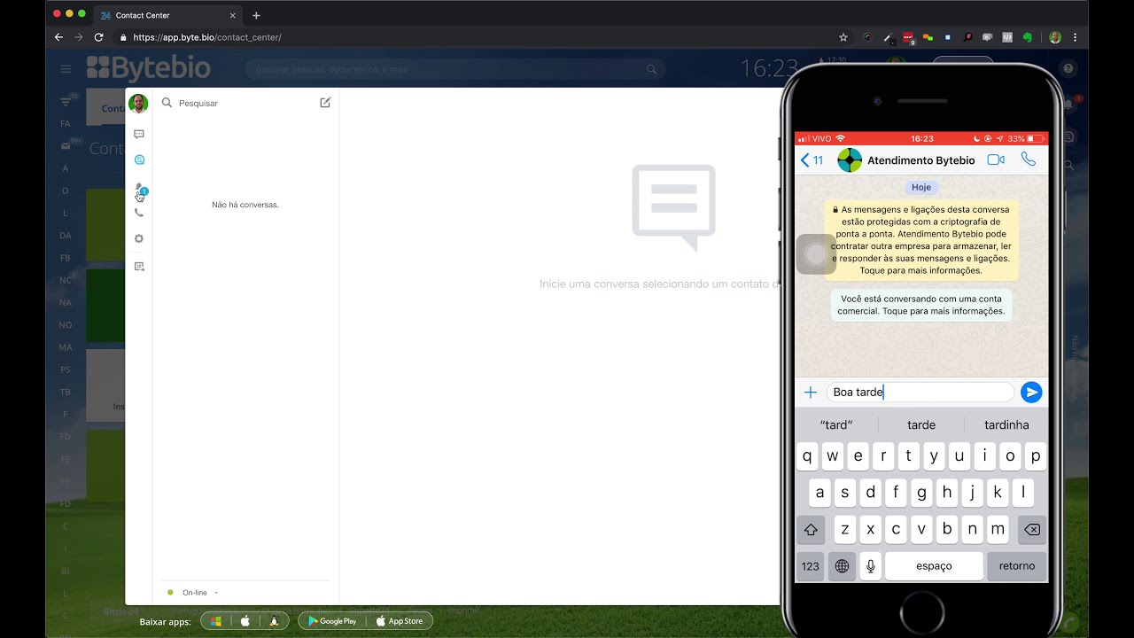 Integra&ccedil;&atilde;o Bitrix24 e WhatsApp - Bytebio | Bitrix24 Gold Partner