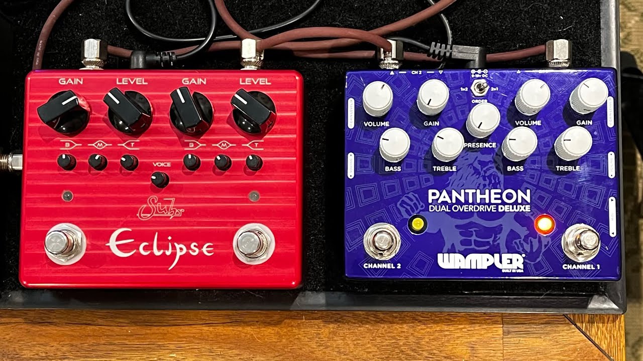 Wampler Pantheon Deluxe w/ Suhr Eclipse