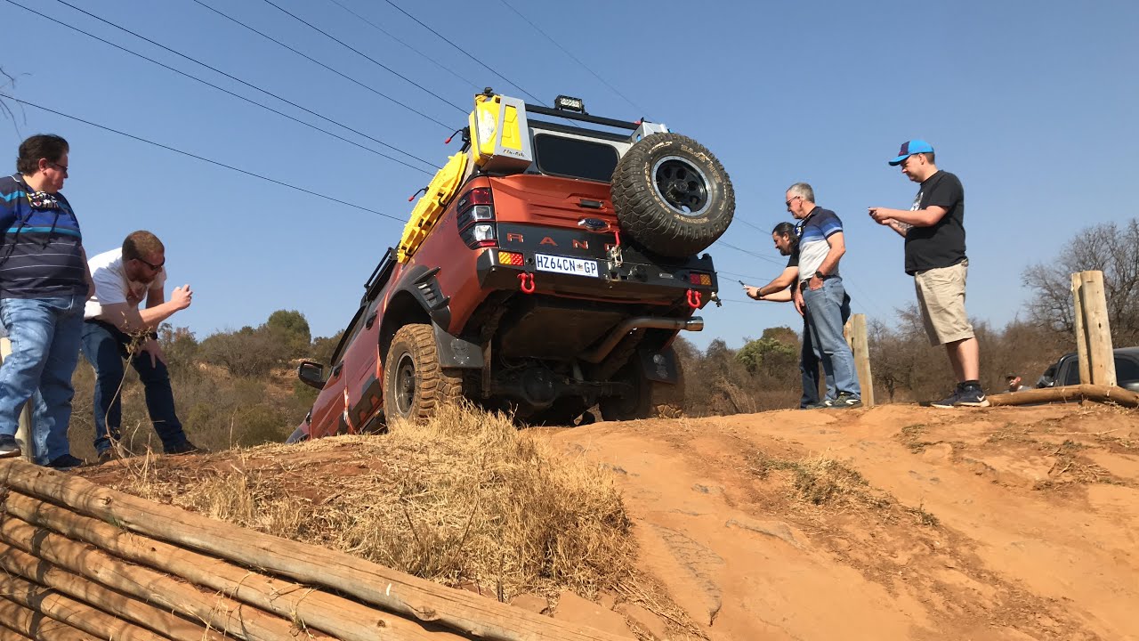 Ford Ranger in Action at Groenkloof 4x4 Trail