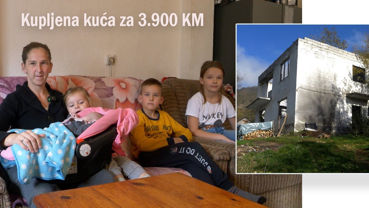 Sedmeročlanoj porodici kupljena kuća za 1.950 eura