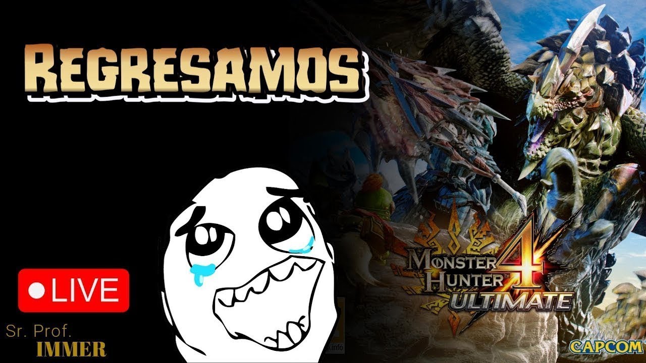 Ayúdenme!!! Rango G - Monster Hunter 4 Ultimate/MH4U