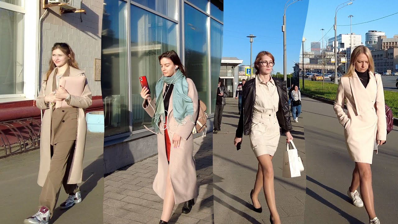 Walking tour in Moscow: spring evening on Leningradsky Prospekt