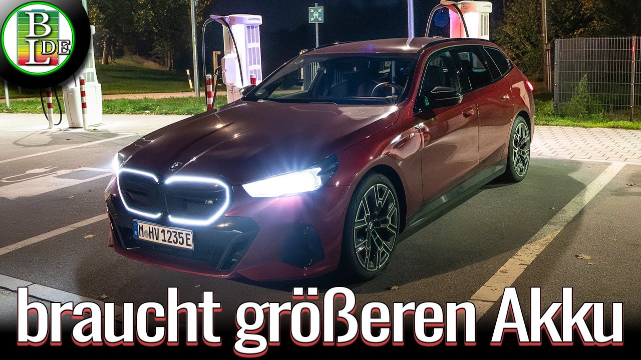 BMW i5 M60 130 km/h Reichweitentest – Wie weit kommt der 600 PS E-Kombi wirklich?