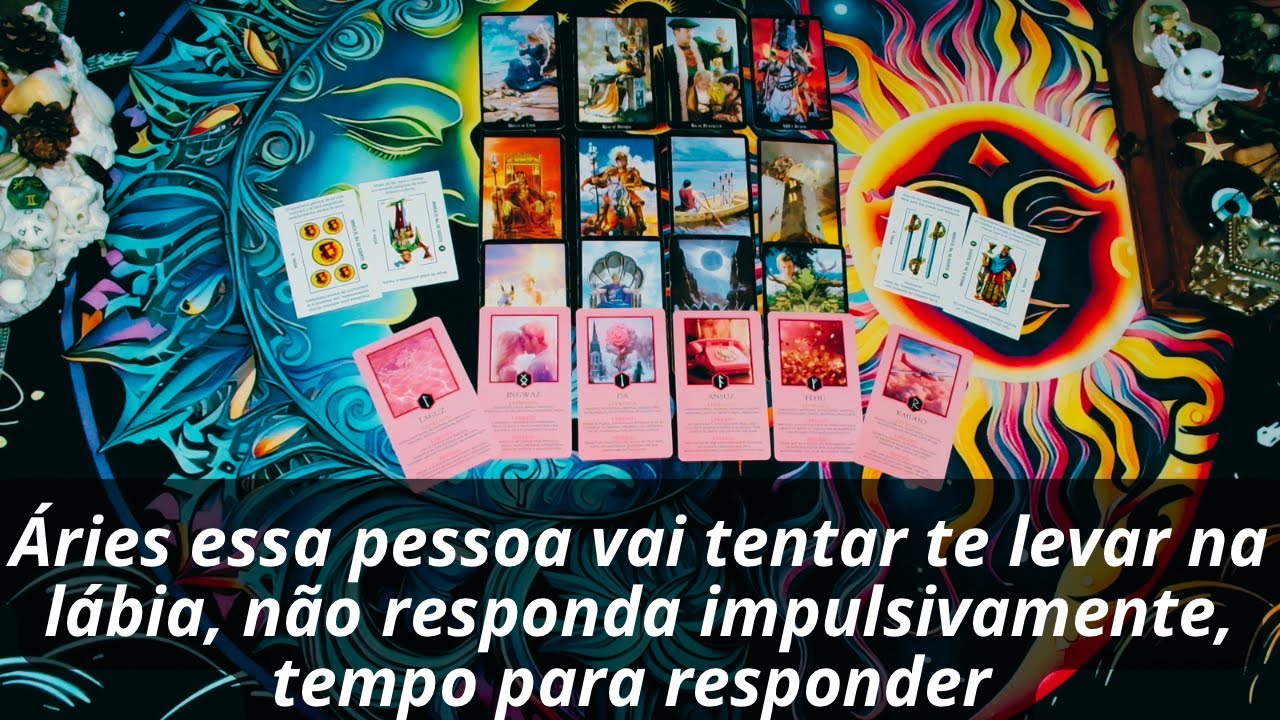 Áries essa pessoa vai tentar te levar na lábia, não responda impulsivamente, tempo para responder 