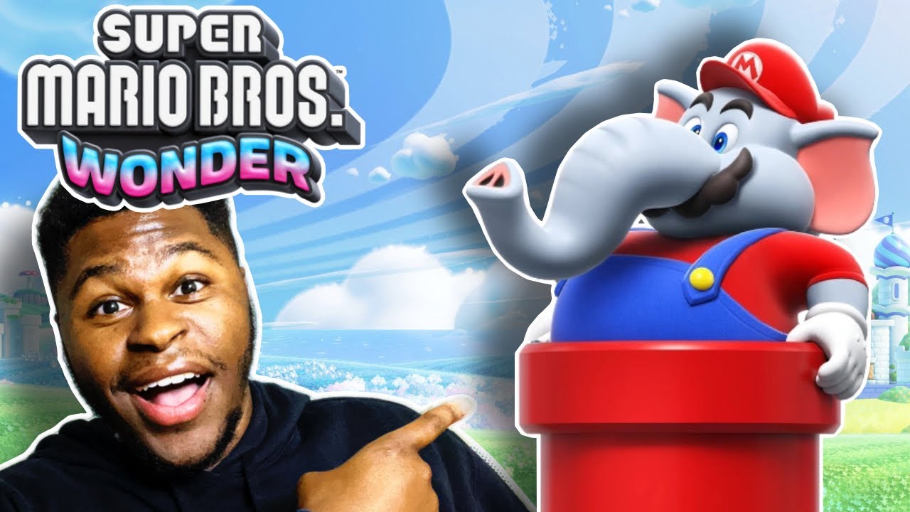 Mario is an ELEPHANT now?!