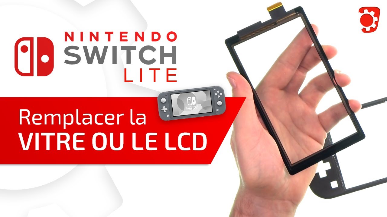 Comment changer la vitre ou le LCD de la NINTENDO SWITCH LITE ?