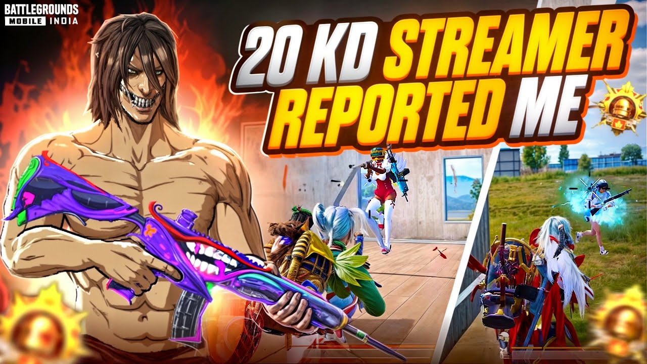 7 STREAMERS Reported Me 😱 BIXI OP vs YOUTUBERS | BGMI