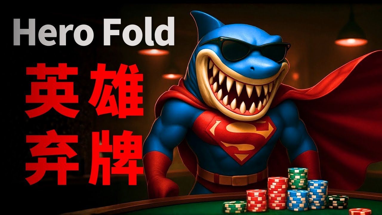 Poker基本功 (第25集) | 英雄弃牌 - Hero Fold | 教你弃掉 “冤家牌”
