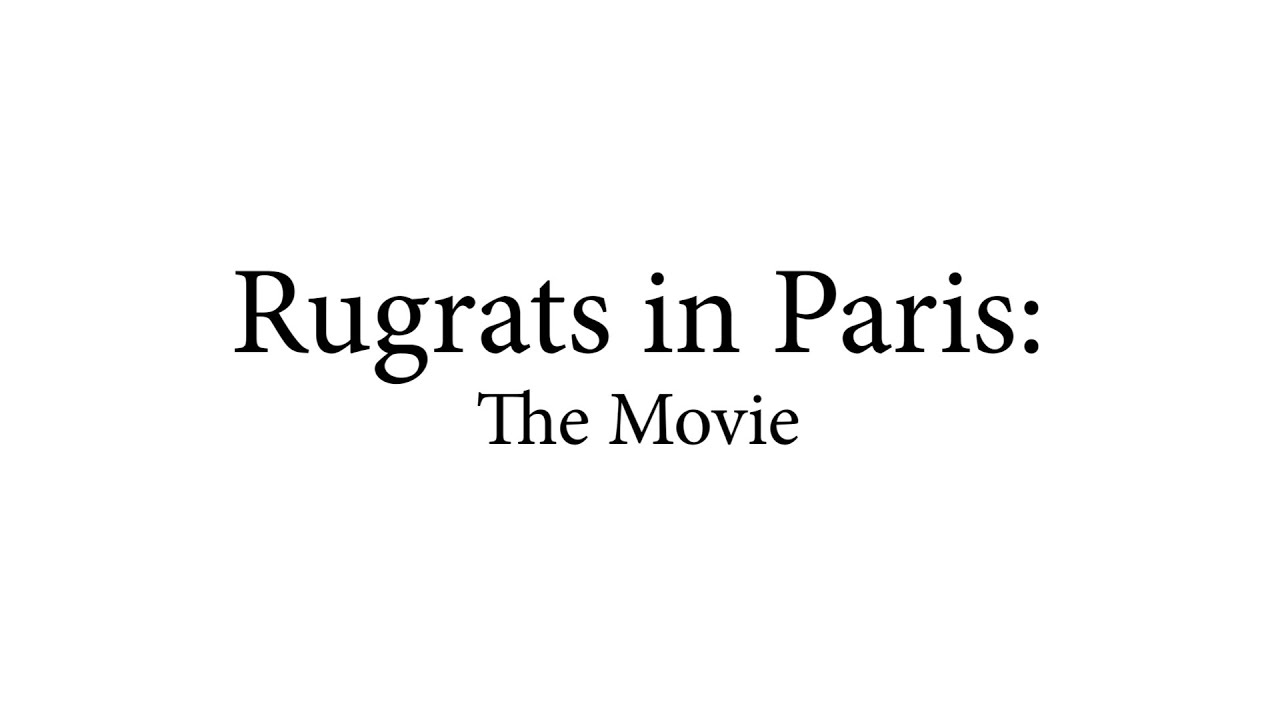 Rugrats in Paris: The Movie - ASMR Wiki Reading
