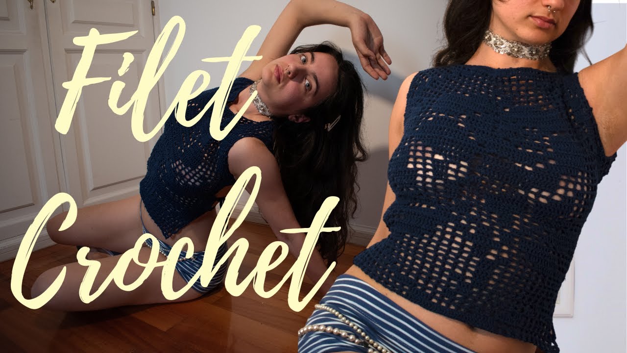 Filet Crochet: Mí primera vez (crochet vlog)