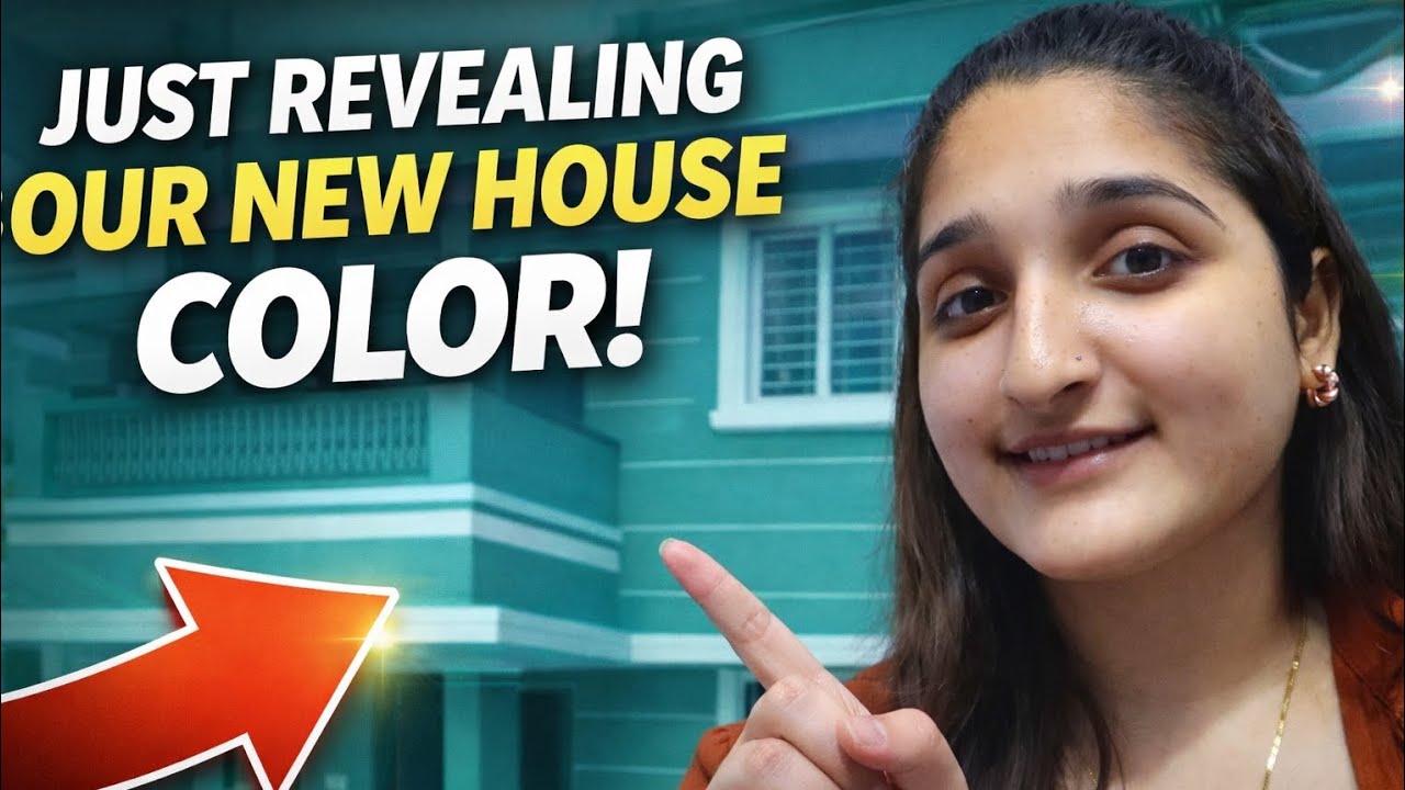 WE TOOK A RISK WITH THIS COLOR…|NEW HOME COLOUR REVEAL 😍