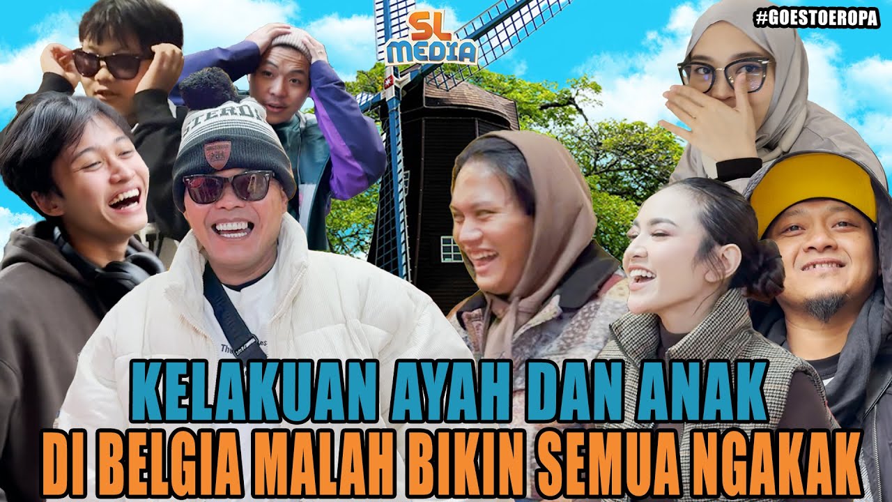 MAMPIR SEHARI DI NEGARA BELGIA,YANG ADA HANYA CANDA TAWA