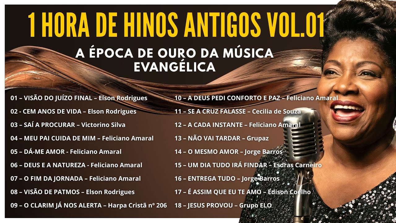 1 HORA DE LOUVORES ANTIGOS com LETRA | VOL 01 | Releituras do PASSADO EDIFICANDO O SEU PRESENTE.
