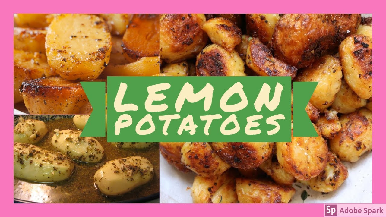 Best Greek Roast Lemon Potatoes