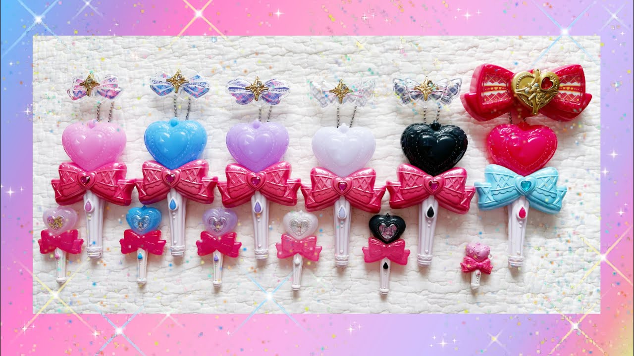 キミとアイドルプリキュア🎼キラキライト💖💡🎀コレクション🩷💙💜🤍🖤