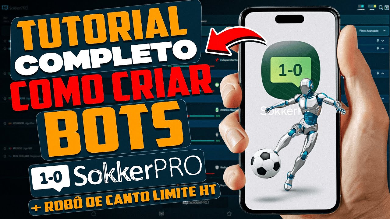 APRENDA COMO CRIAR ROB&Ocirc;S NA SOKKERPRO [+ ROB&Ocirc; DE CANTO LIMITE HT] - Cad&uacute; Tips