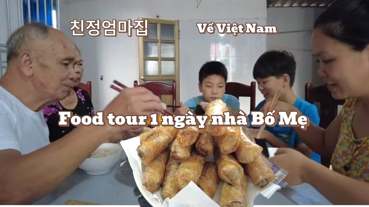 Food tour 1 ngày Sườn chiên nước mắm Nem rán Bố mẹ vui mừng vì điều này