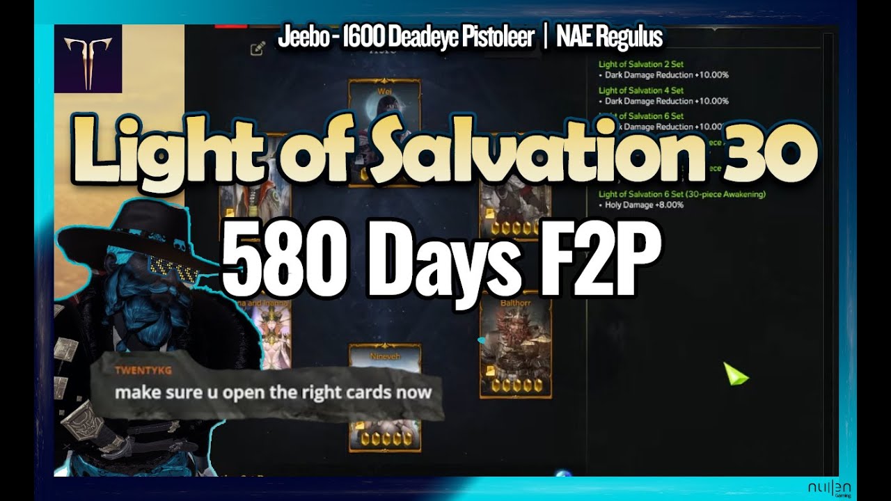 Getting LOS 30 in 580 Days - F2P  |  LOST ARK
